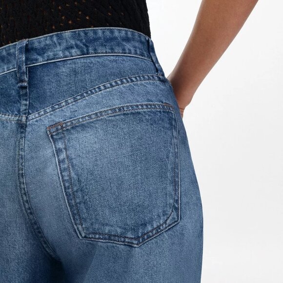 rag & bone Miramar Sofie Ankle-Length Wide Leg Pants "Sweatpants Jeans" - Picture 10 of 11